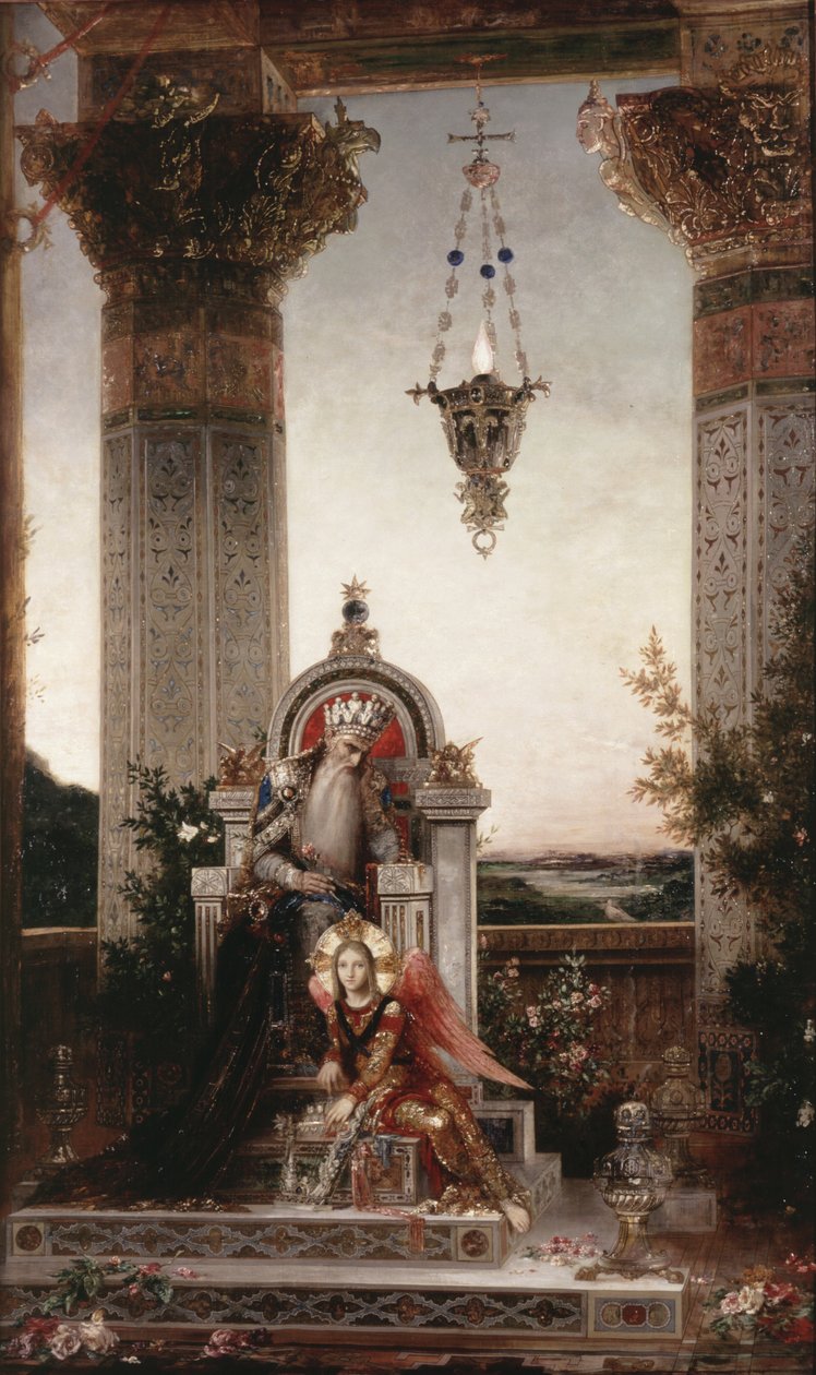 Dávid király alkotó: Gustave Moreau