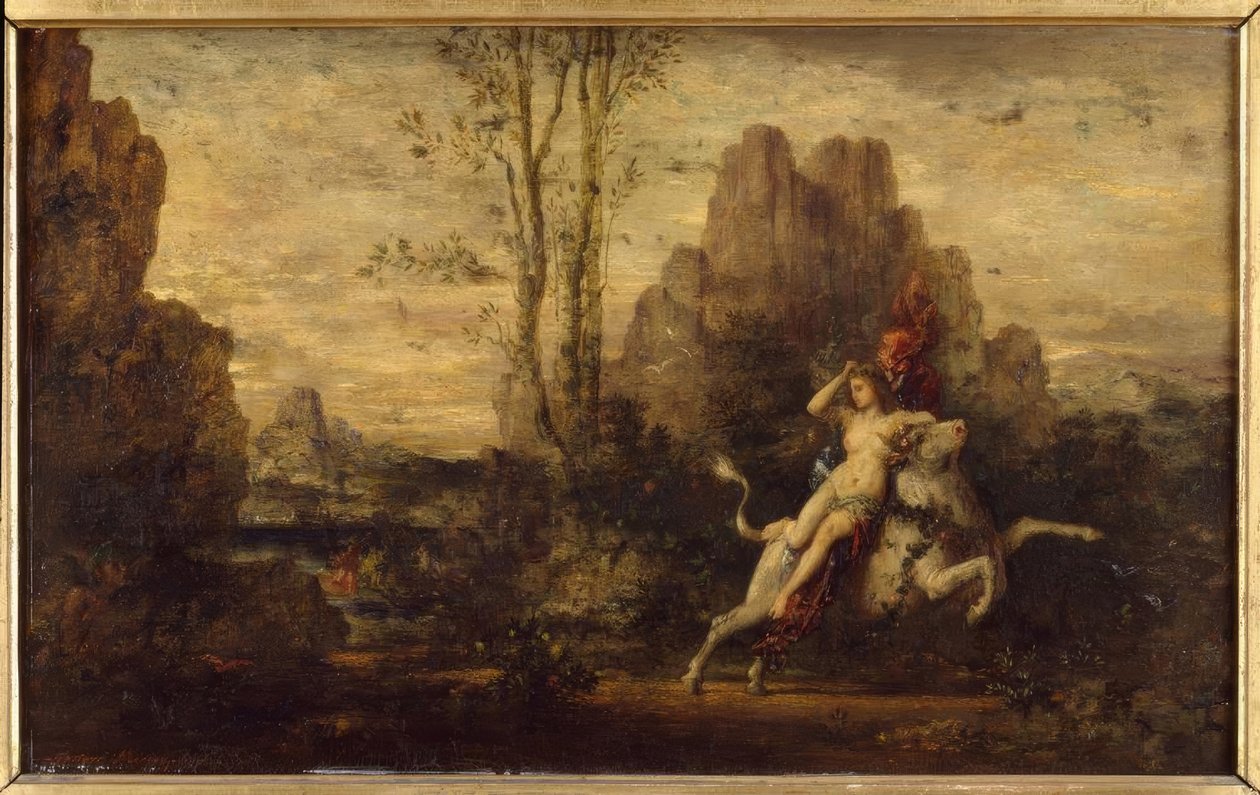 Európa elrablása alkotó: Gustave Moreau