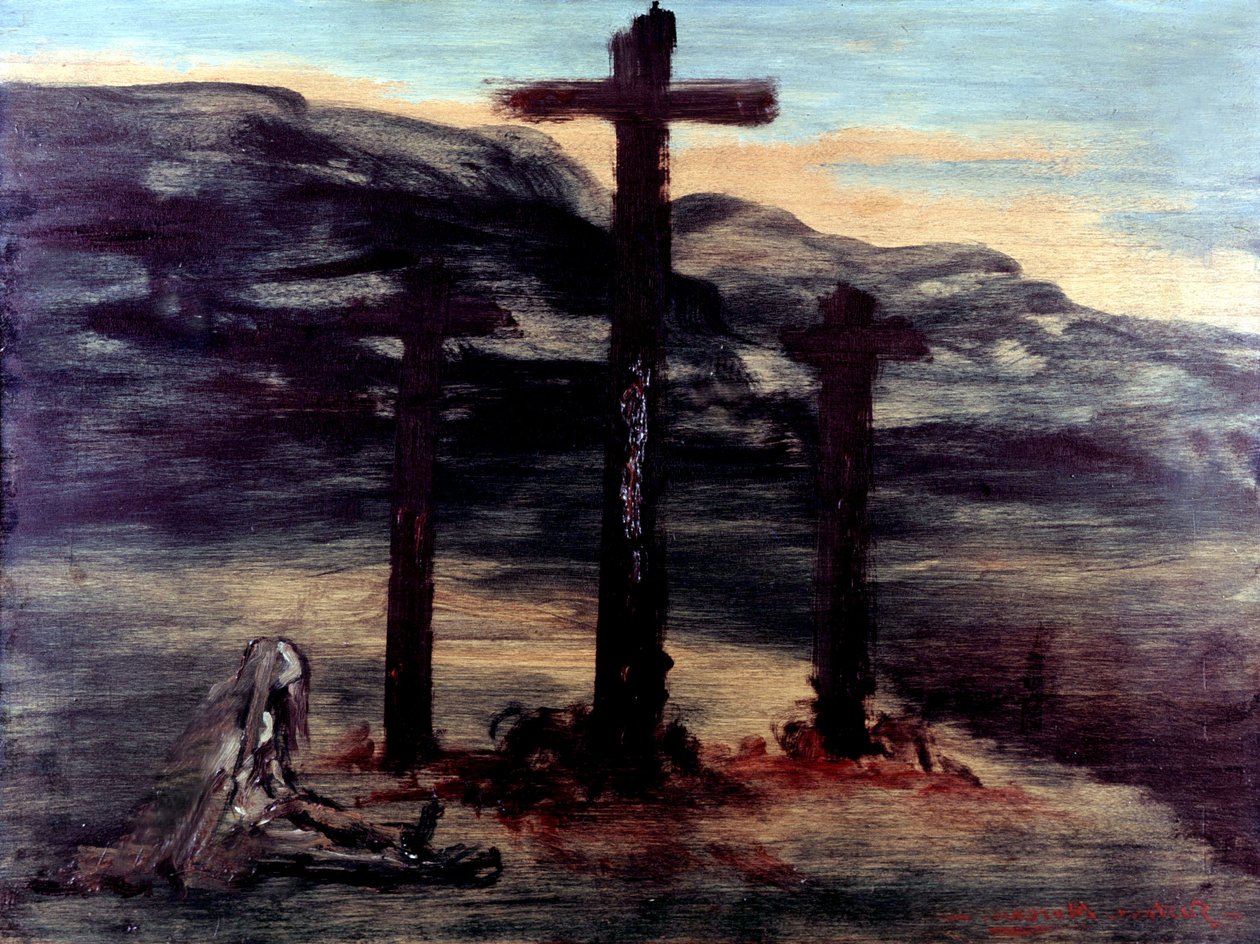 Madeleine a Kálvárián alkotó: Gustave Moreau