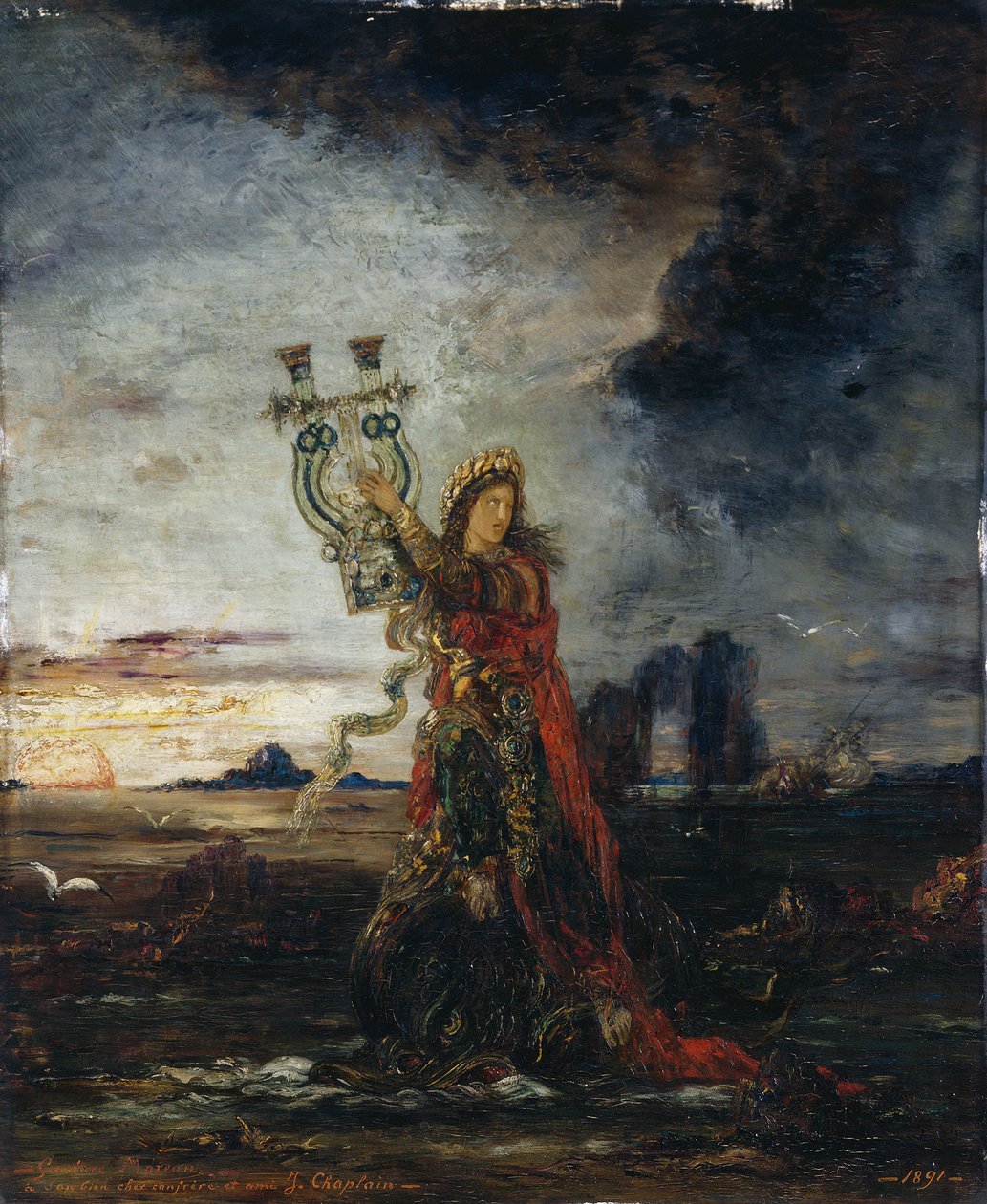 Moreau - Arion, 1891 alkotó: Gustave Moreau