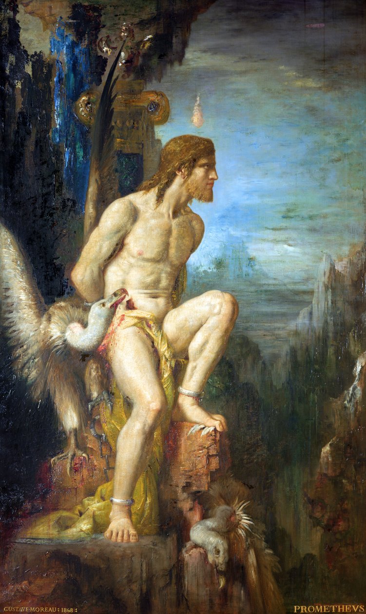 Prométheusz alkotó: Gustave Moreau