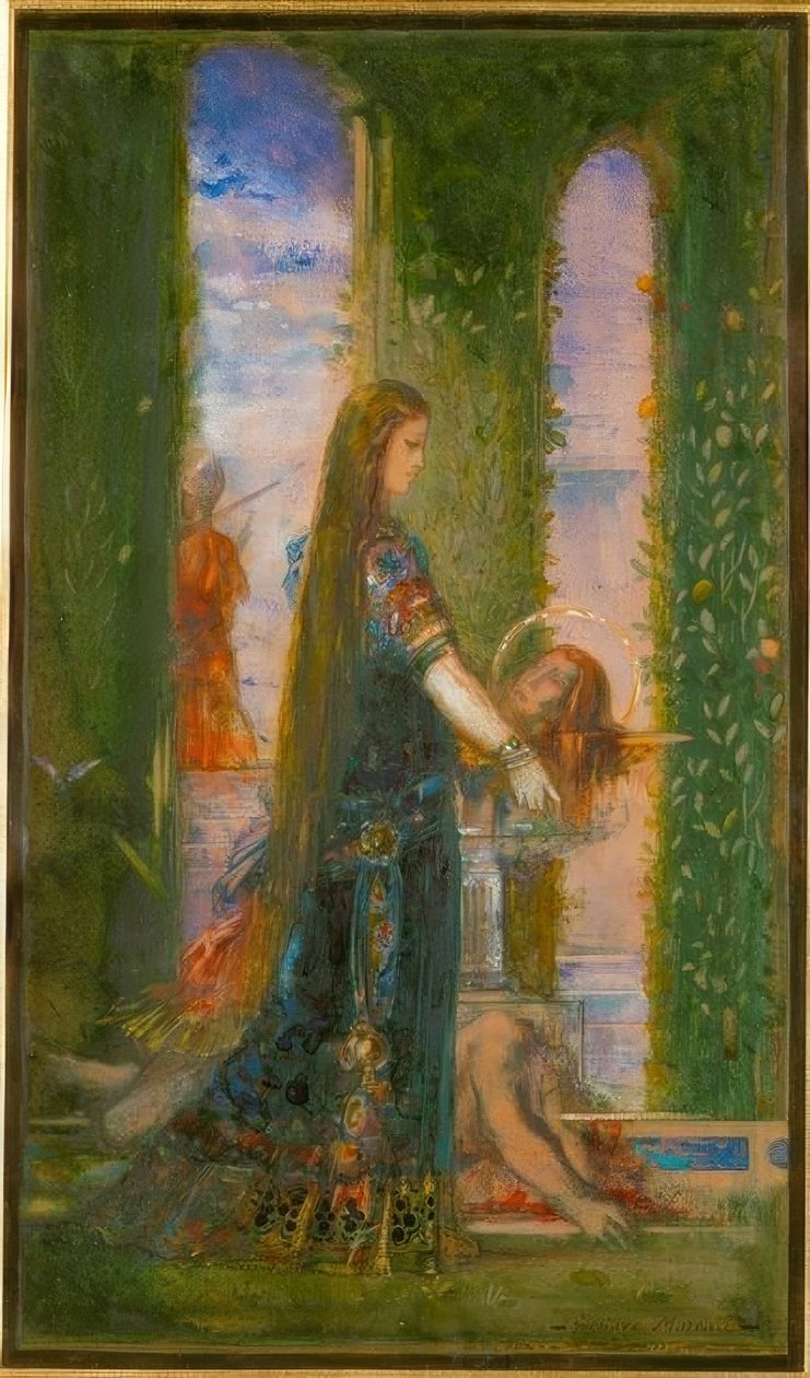 Salome a kertben alkotó: Gustave Moreau