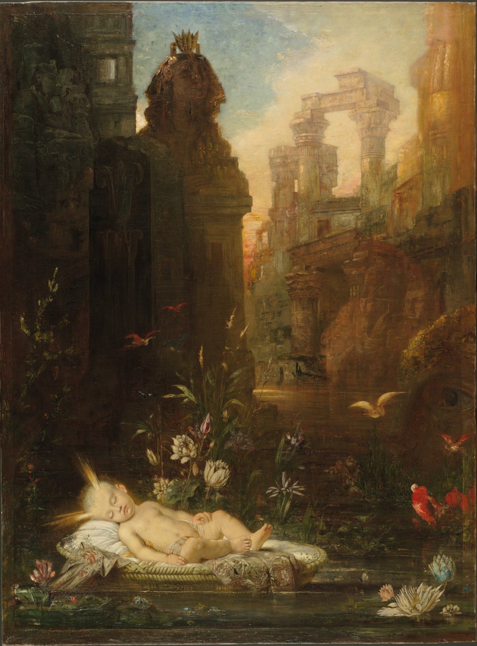 A kis Mózes alkotó: Gustave Moreau