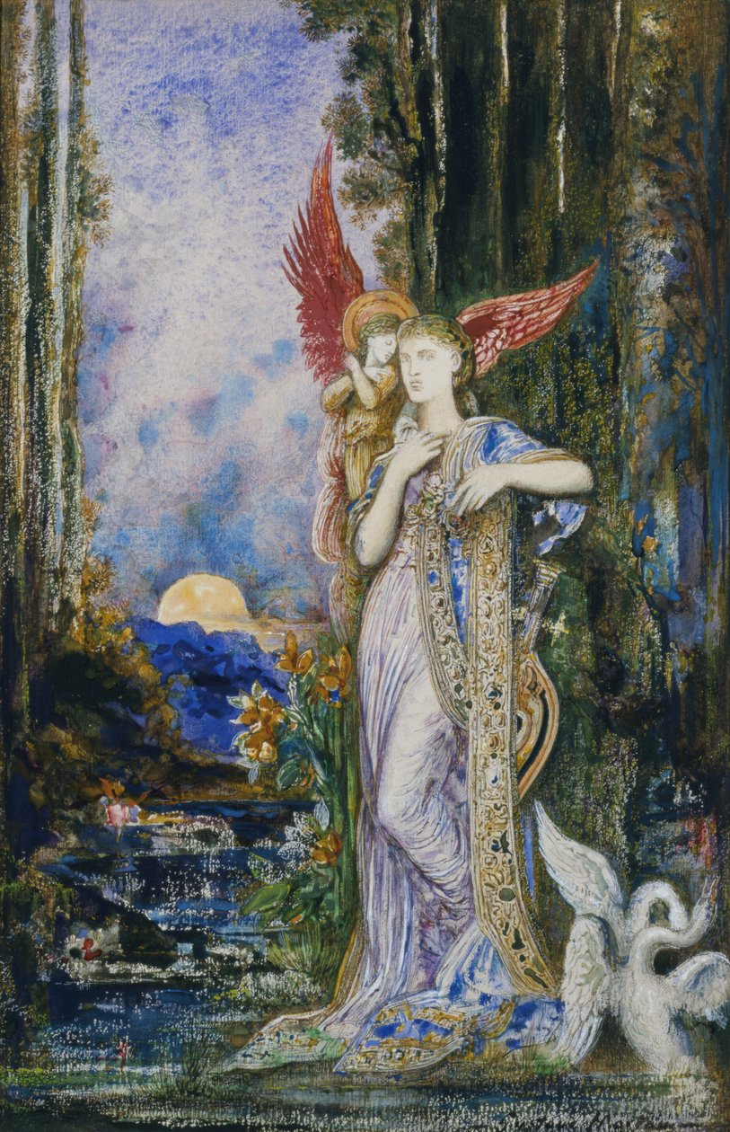Az Inspiráció alkotó: Gustave Moreau