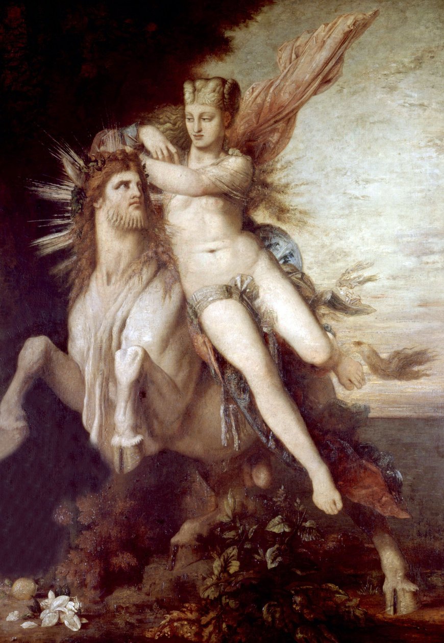 Európa megerőszakolása, 1869 körül alkotó: Gustave Moreau