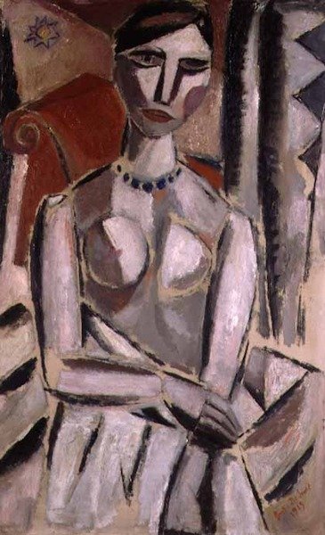 Egy nő portréja alkotó: Gustave de Smet