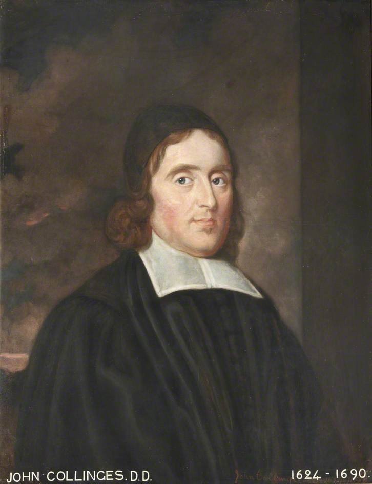 John Collinges D.D. alkotó: Gustavus Ellinthorpe Sintzenich
