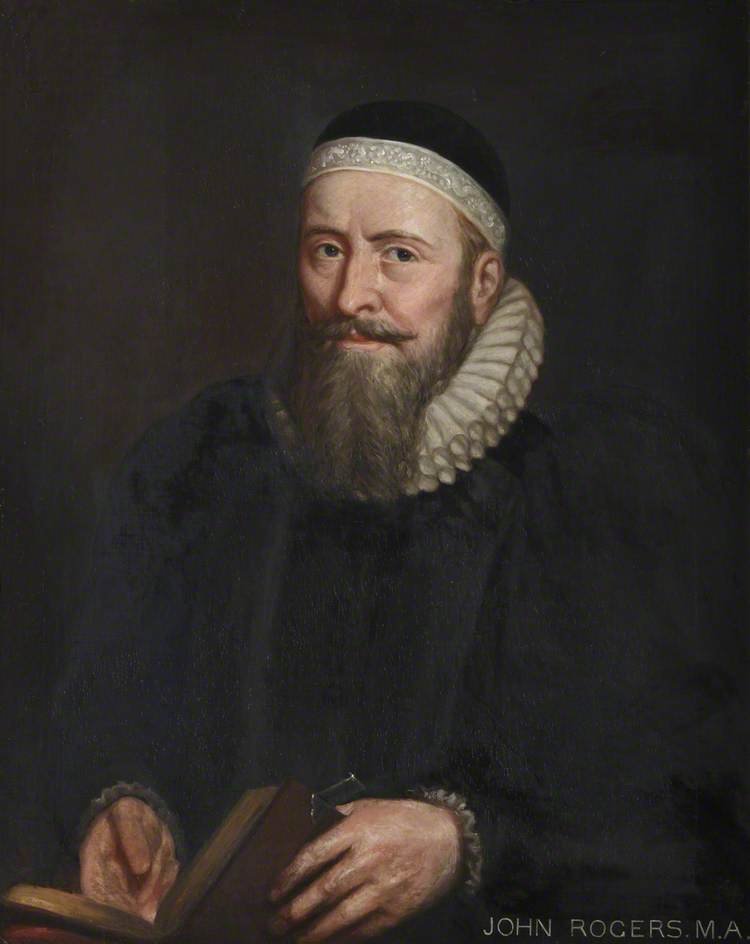 John Rogers M.A. alkotó: Gustavus Ellinthorpe Sintzenich
