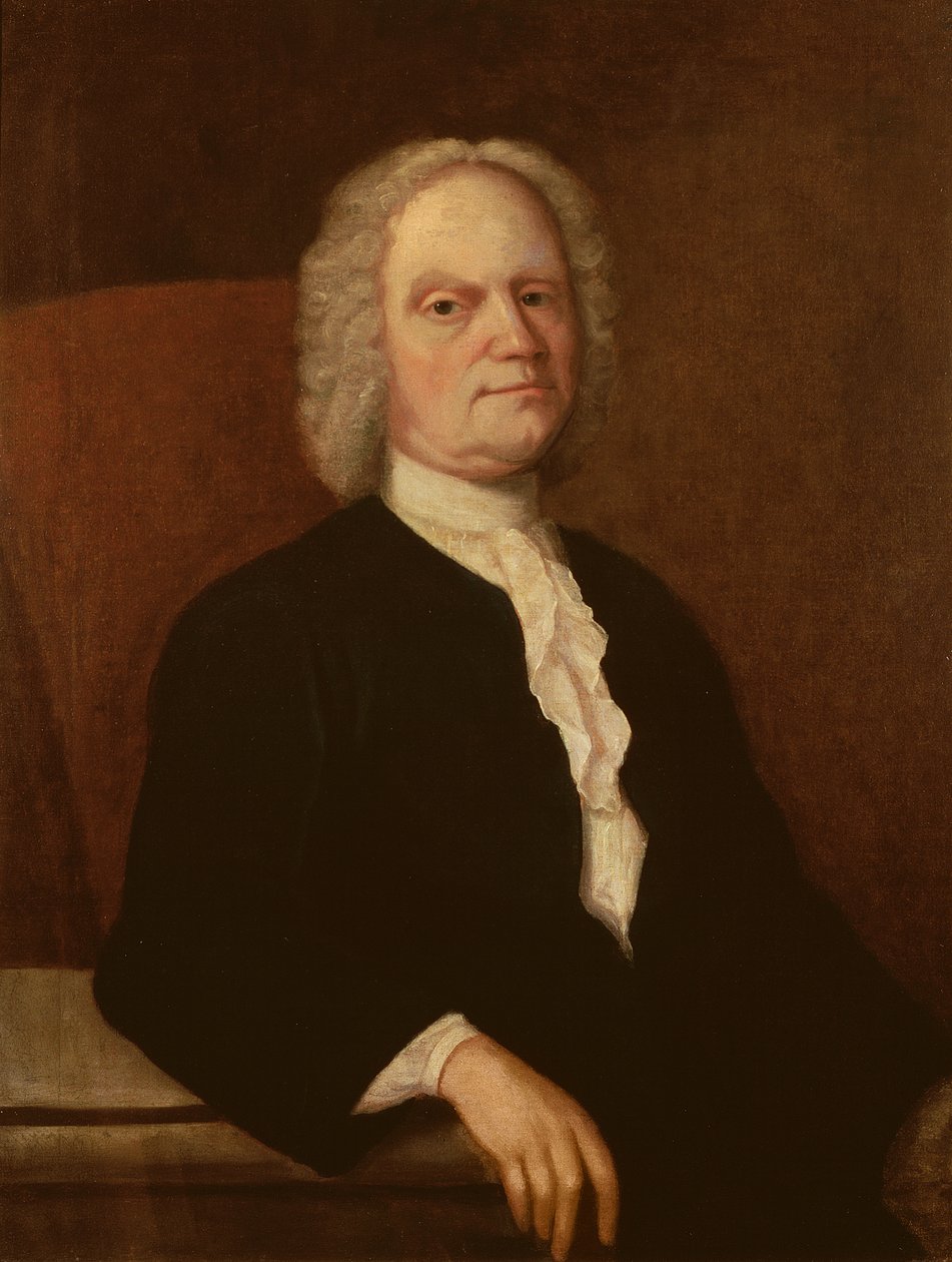 Önarckép, 1740 körül alkotó: Gustavus Hesselius