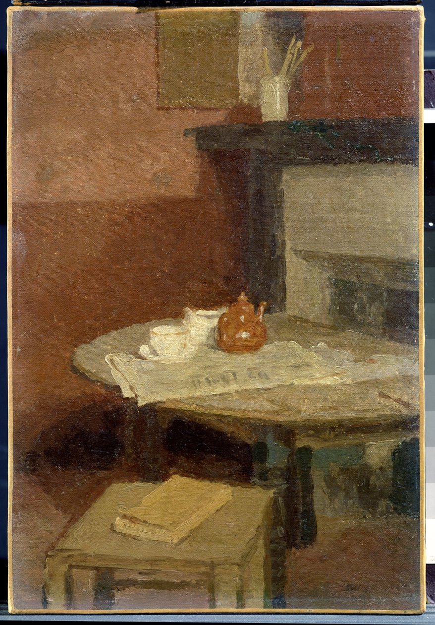 A barna teáskanna, 1915-16 alkotó: Gwen John