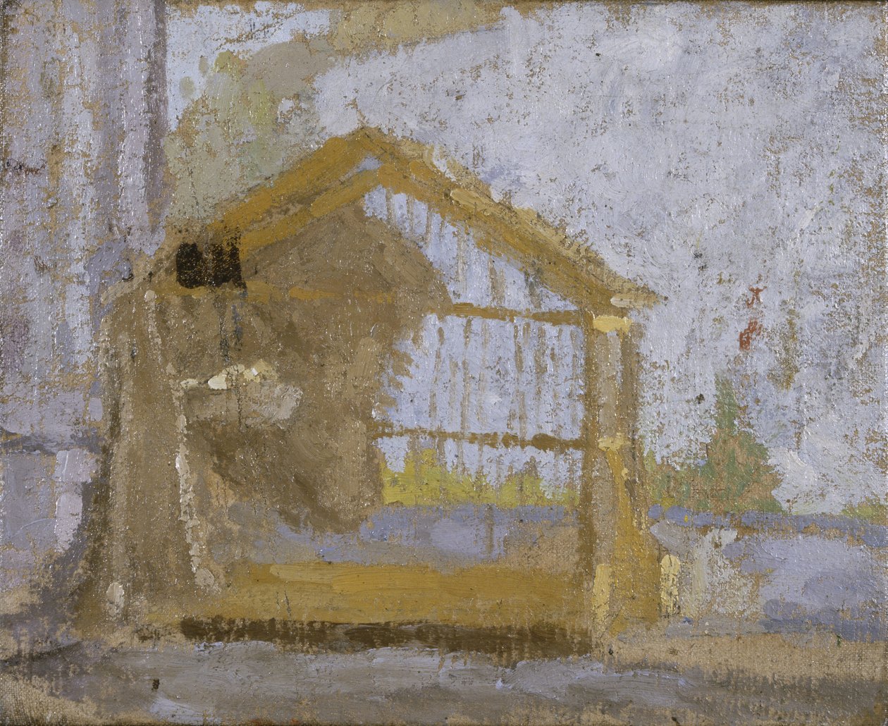 Madárkalitka (olaj, vászon) alkotó: Gwen John