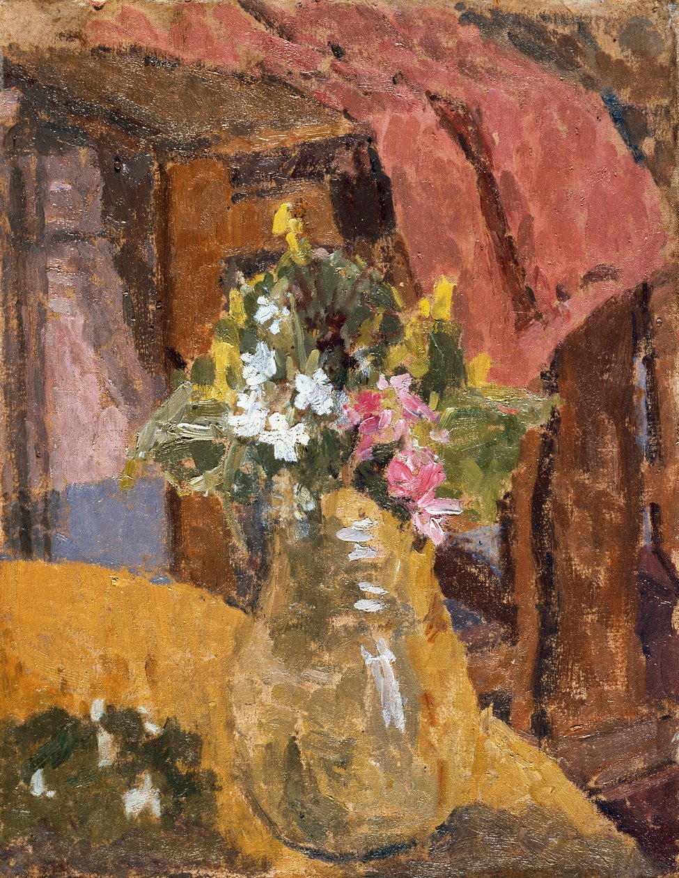 Virágok (olaj, vászon) alkotó: Gwen John