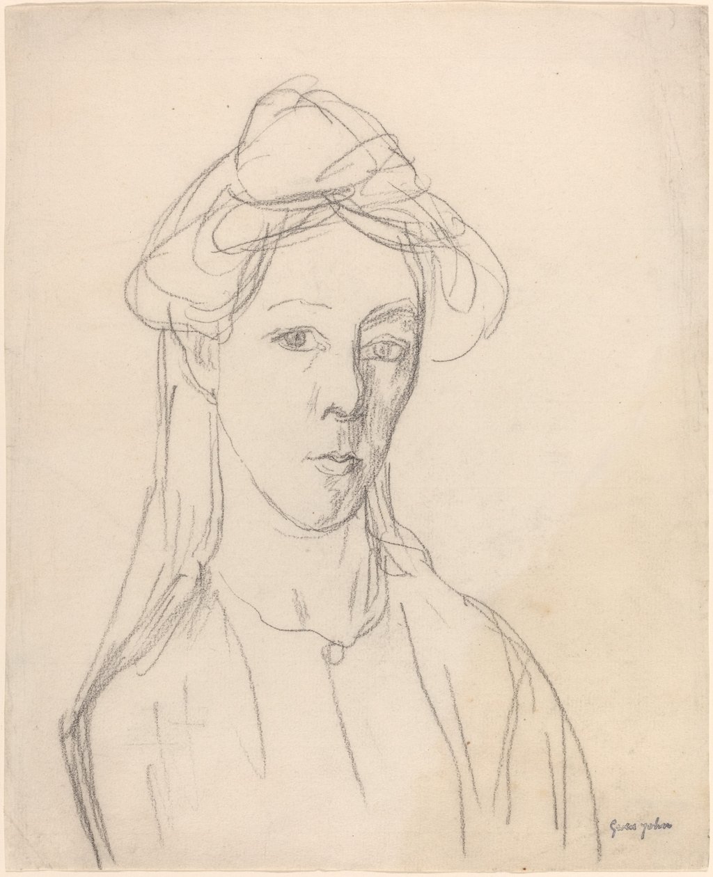 Önarckép alkotó: Gwen John