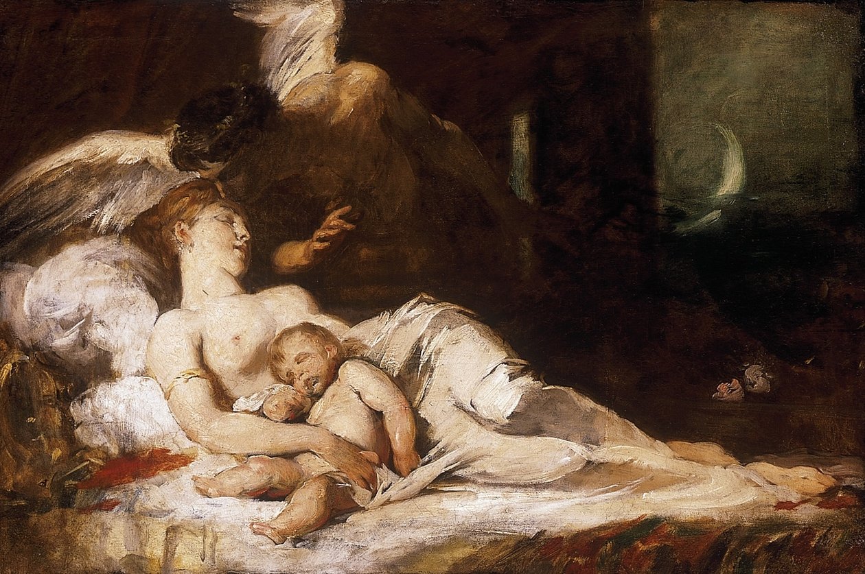 Hypnos Dream alkotó: Gyula Benczúr