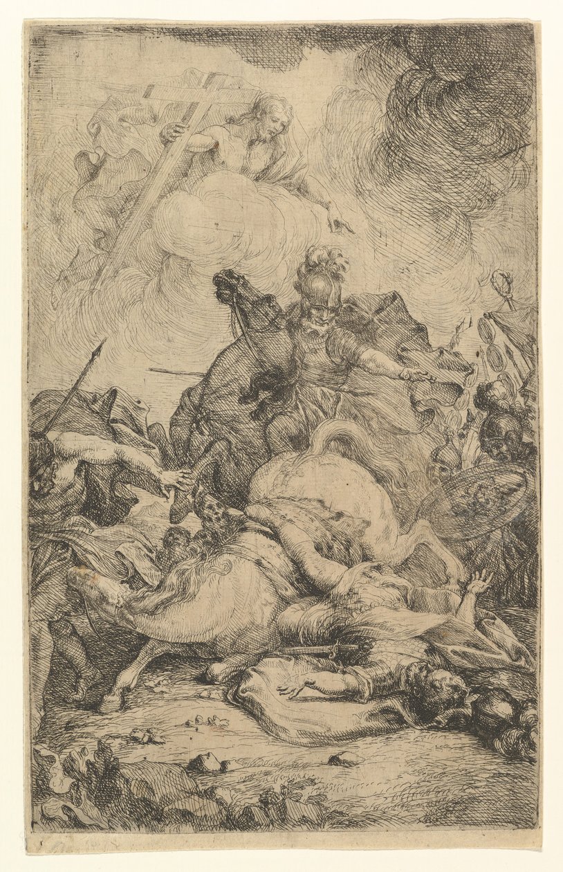 Saul megtérése, kb. 1650-1725. alkotó: H Bem