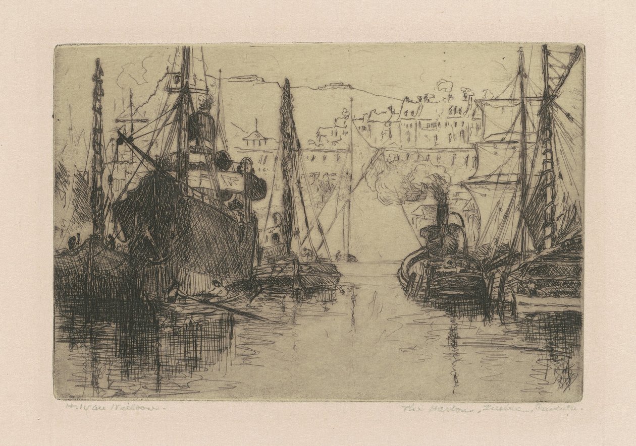 The Harbour, Quebec, Kanada alkotó: H. Ivan Neilson