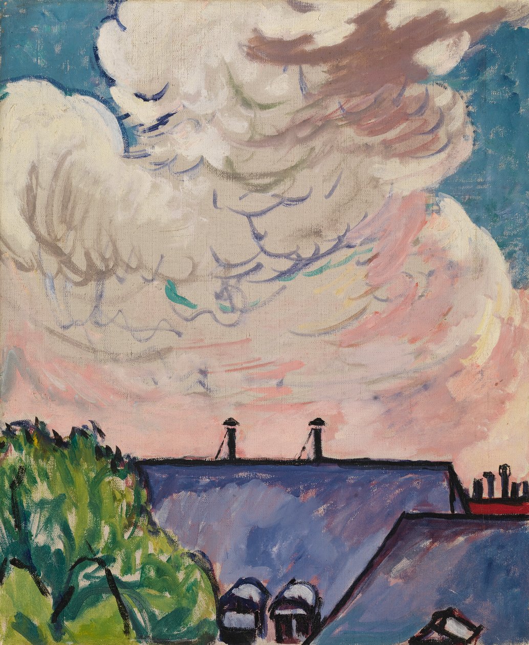 Felhők, 1910-1912. alkotó: H Lyman Sayen