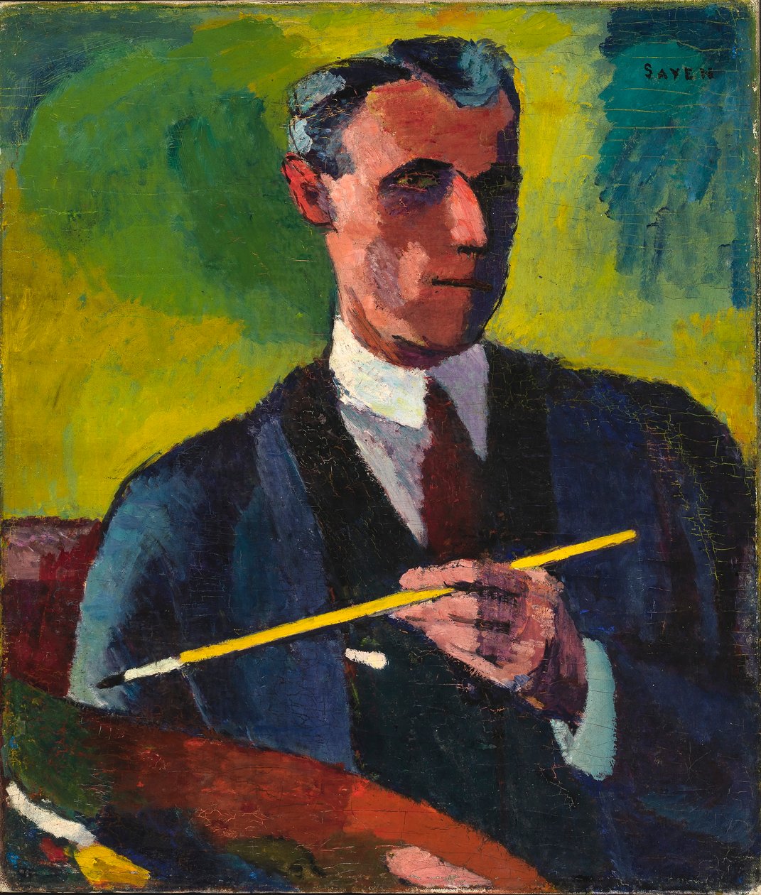 Önarckép alkotó: H. Lyman Sayen