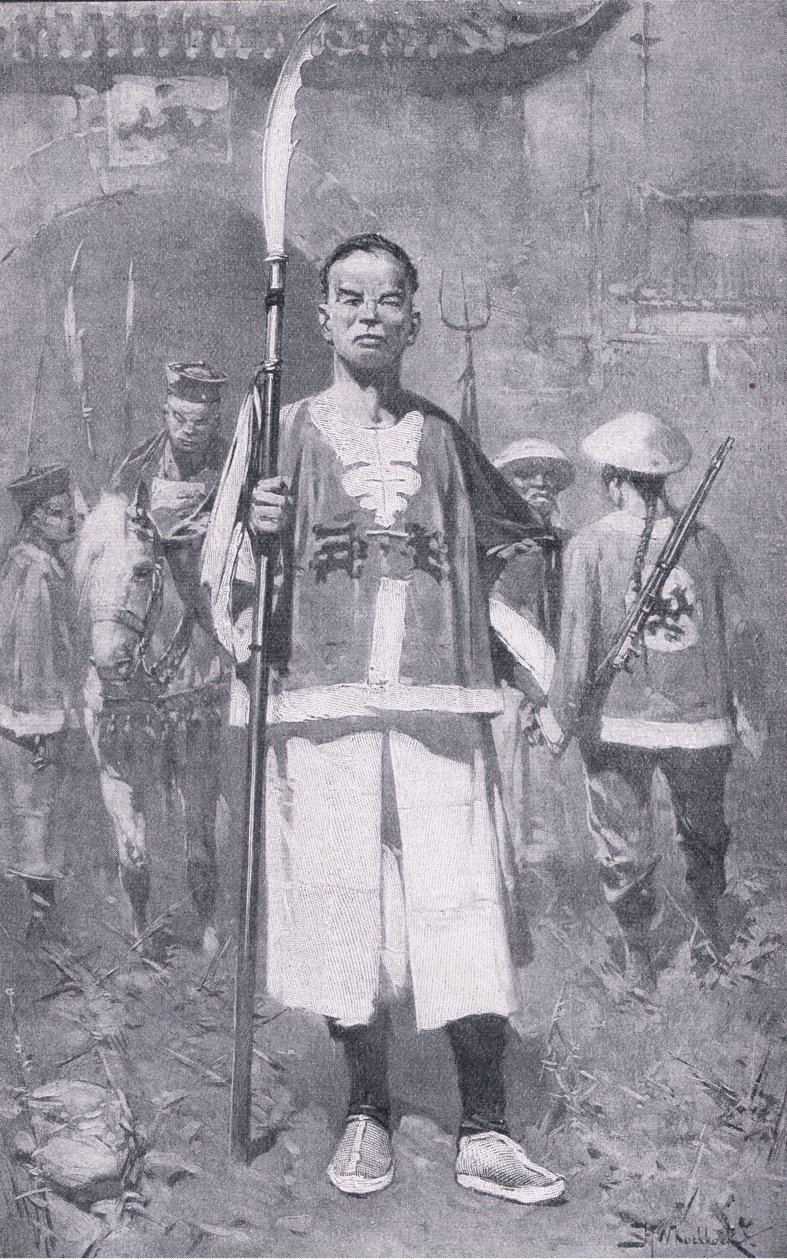 Egy boxer (litho) alkotó: H. M. Koekkoch