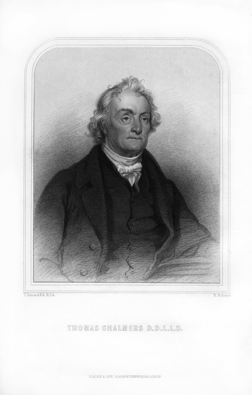Thomas Chalmers, skót isteni, 1870. alkotó: H. Robinson