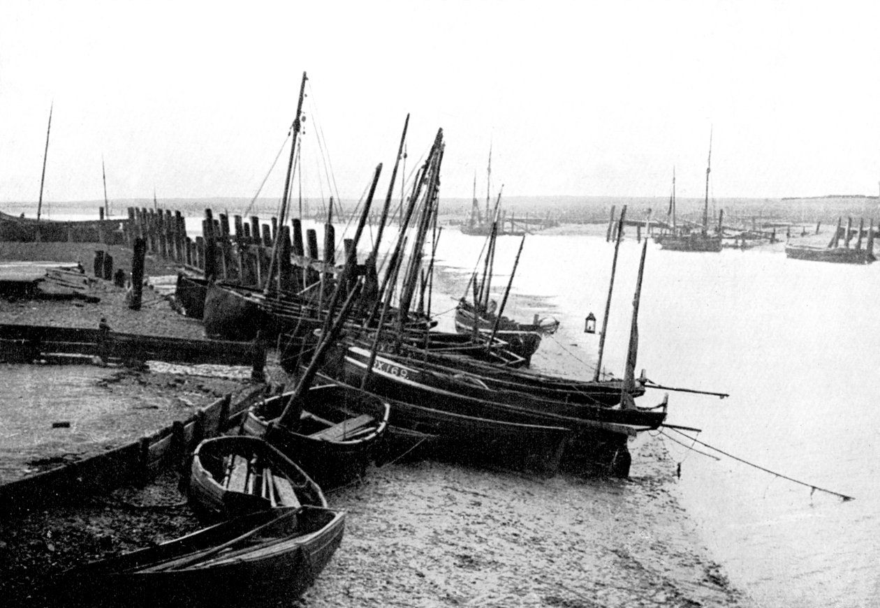 Rye Harbour, East Sussex, Anglia, 1924-1926. alkotó: H. S. Newcombe