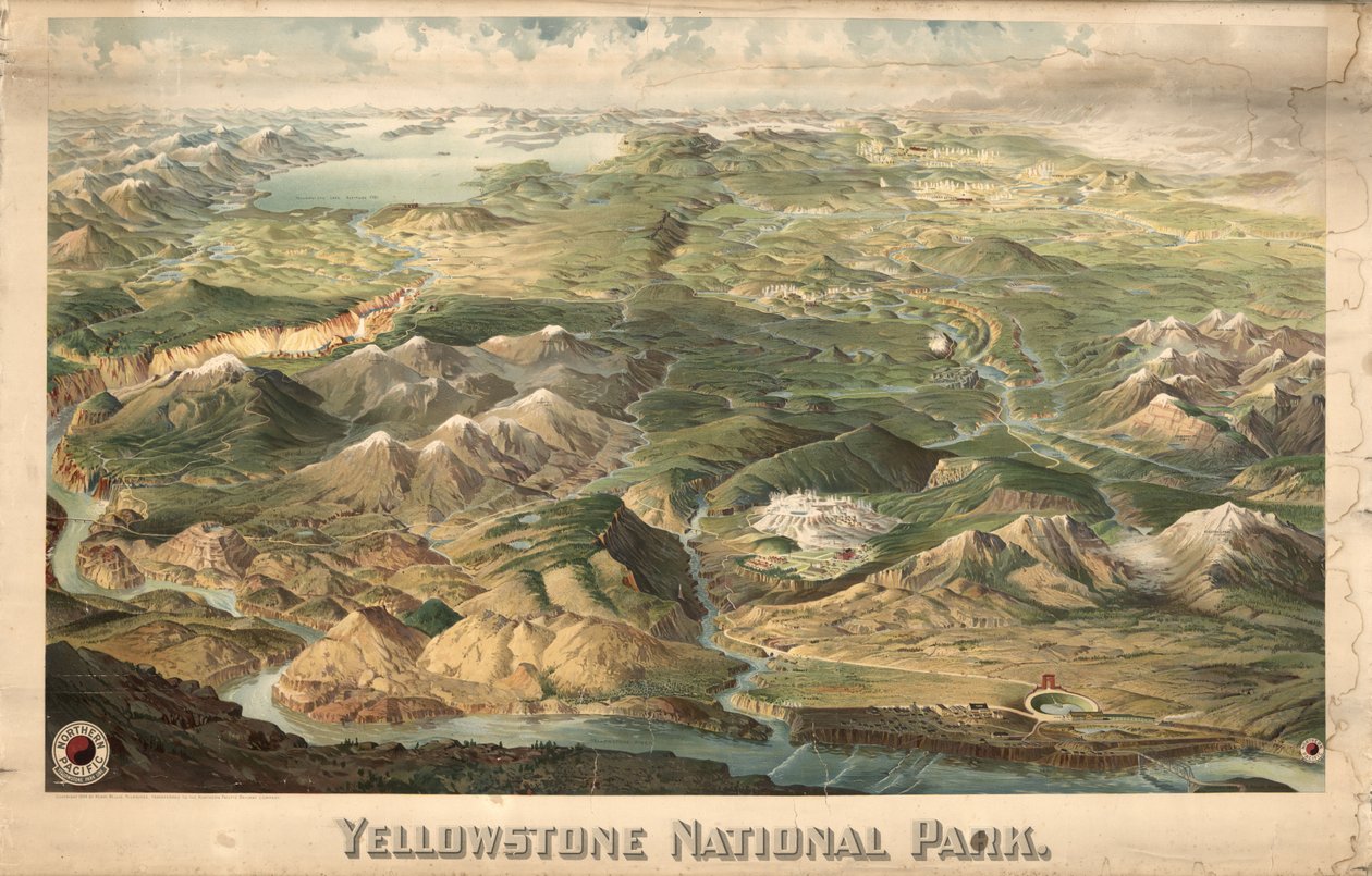 Yellowstone Nemzeti Park. alkotó: H. Wellge