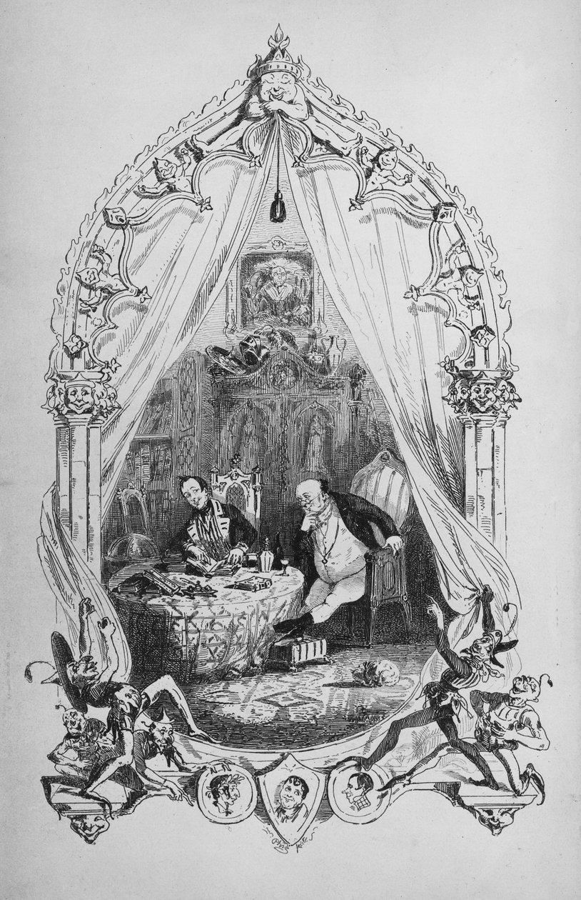 Illusztráció Charles Dickens 
