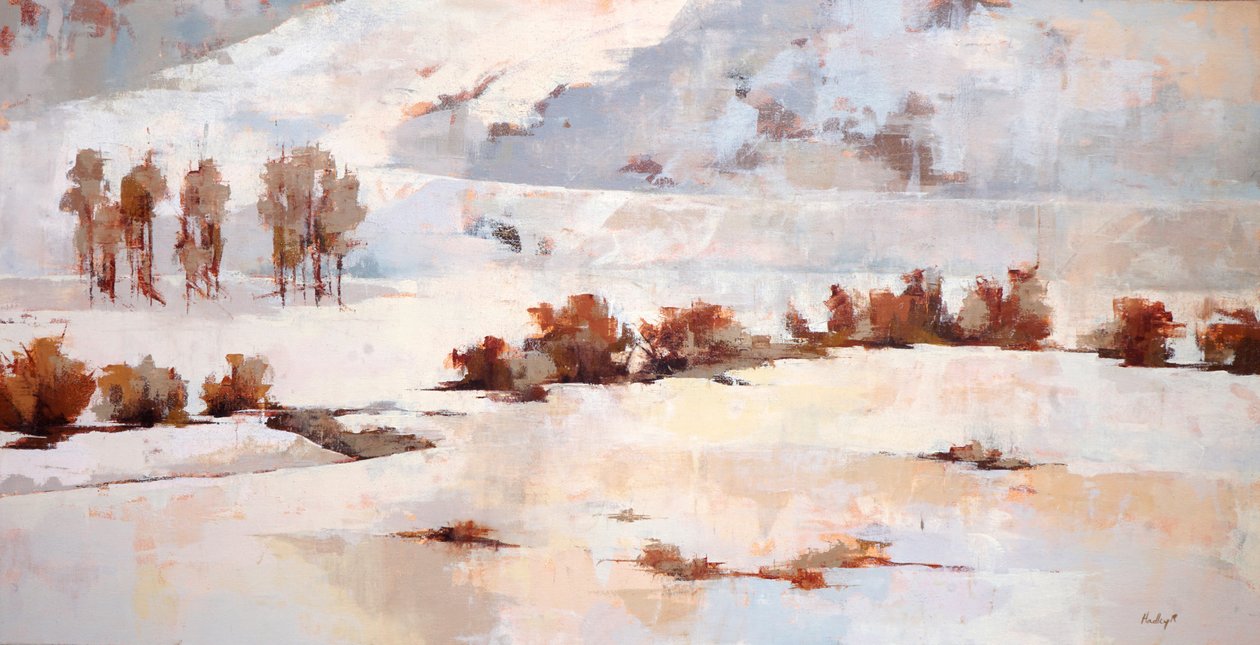Fűzfák I., 2011 körül (olaj, vászon) alkotó: Hadley Rampton