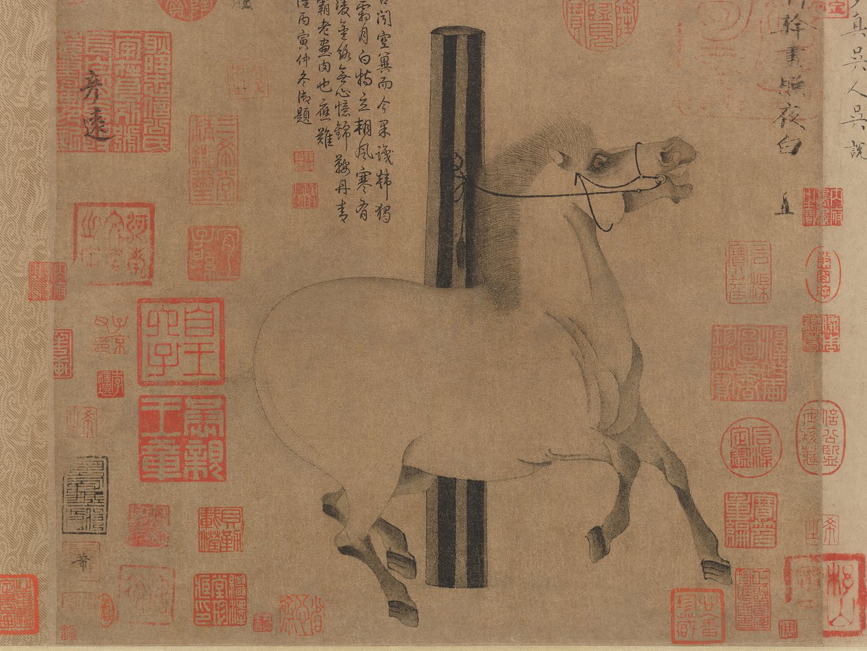 Night-Shining White, kb. 750. alkotó: Han Gan