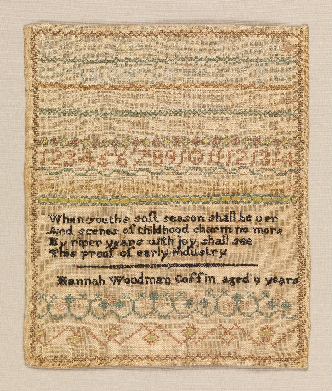 Mintavevő alkotó: Hannah Woodman Coffin