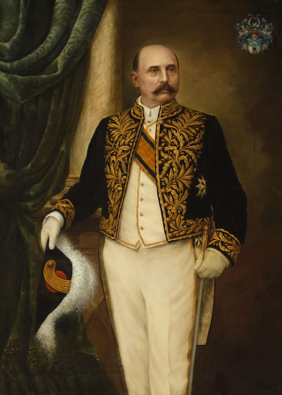 Johannes Benedictus van Heutsz (1851-1924). főkormányzó (1904-09) alkotó: Hannké