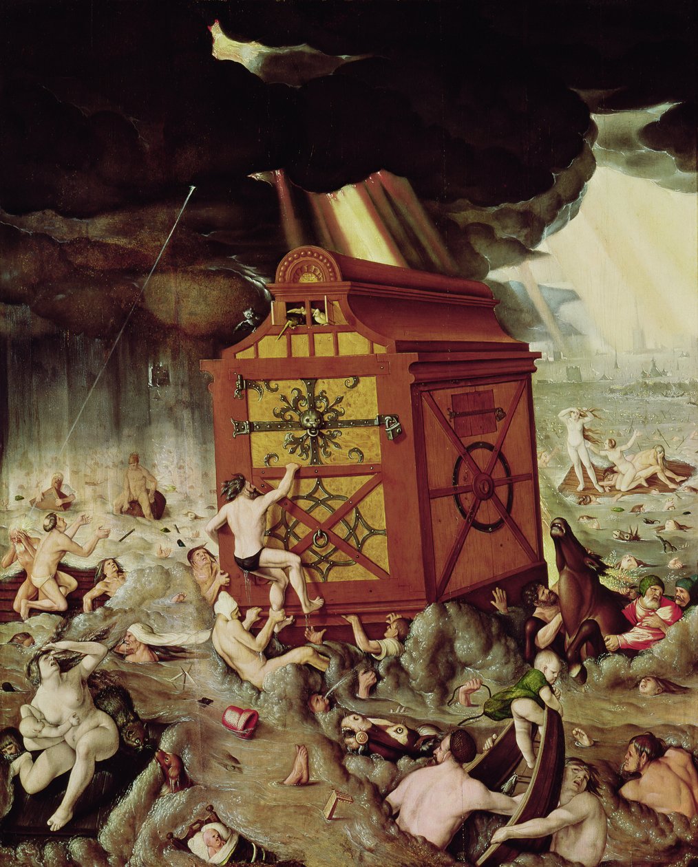 Az árvíz, 1516 alkotó: Hans Baldung Grien