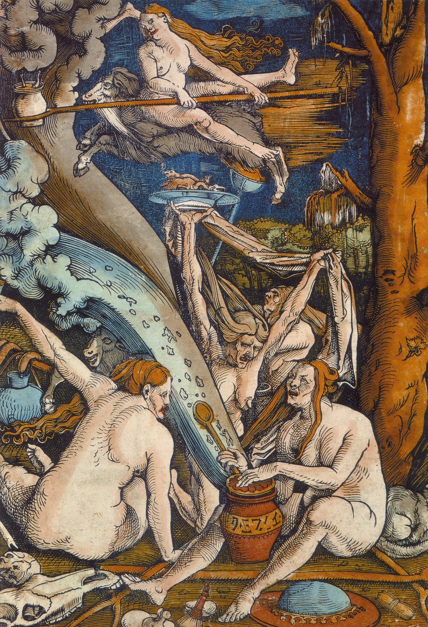 Boszorkányok, 1508 alkotó: Hans Baldung Grien