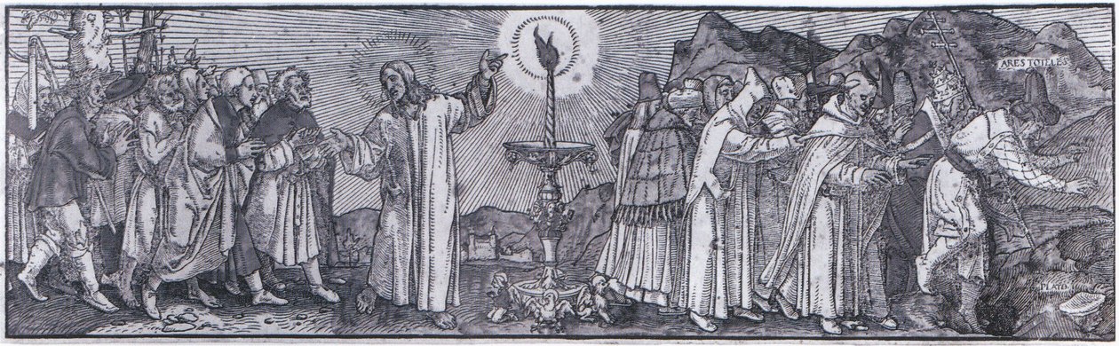Krisztus, mint az igazi világosság alkotó: Hans Holbein der Jüngere