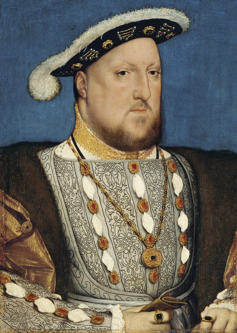 VIII. Henrik angol portréja alkotó: Hans Holbein der Jüngere