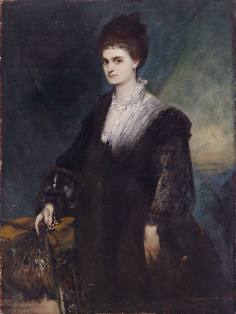 Marie Kalergi (1840-1877) alkotó: Hans Makart