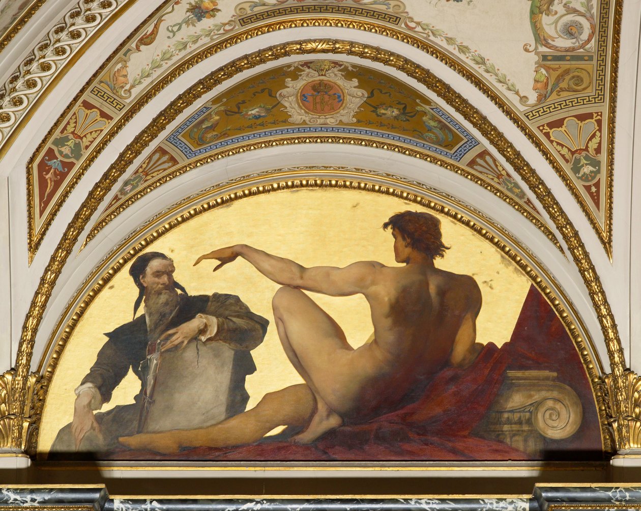 Michelangelo Buonarroti alkotó: Hans Makart