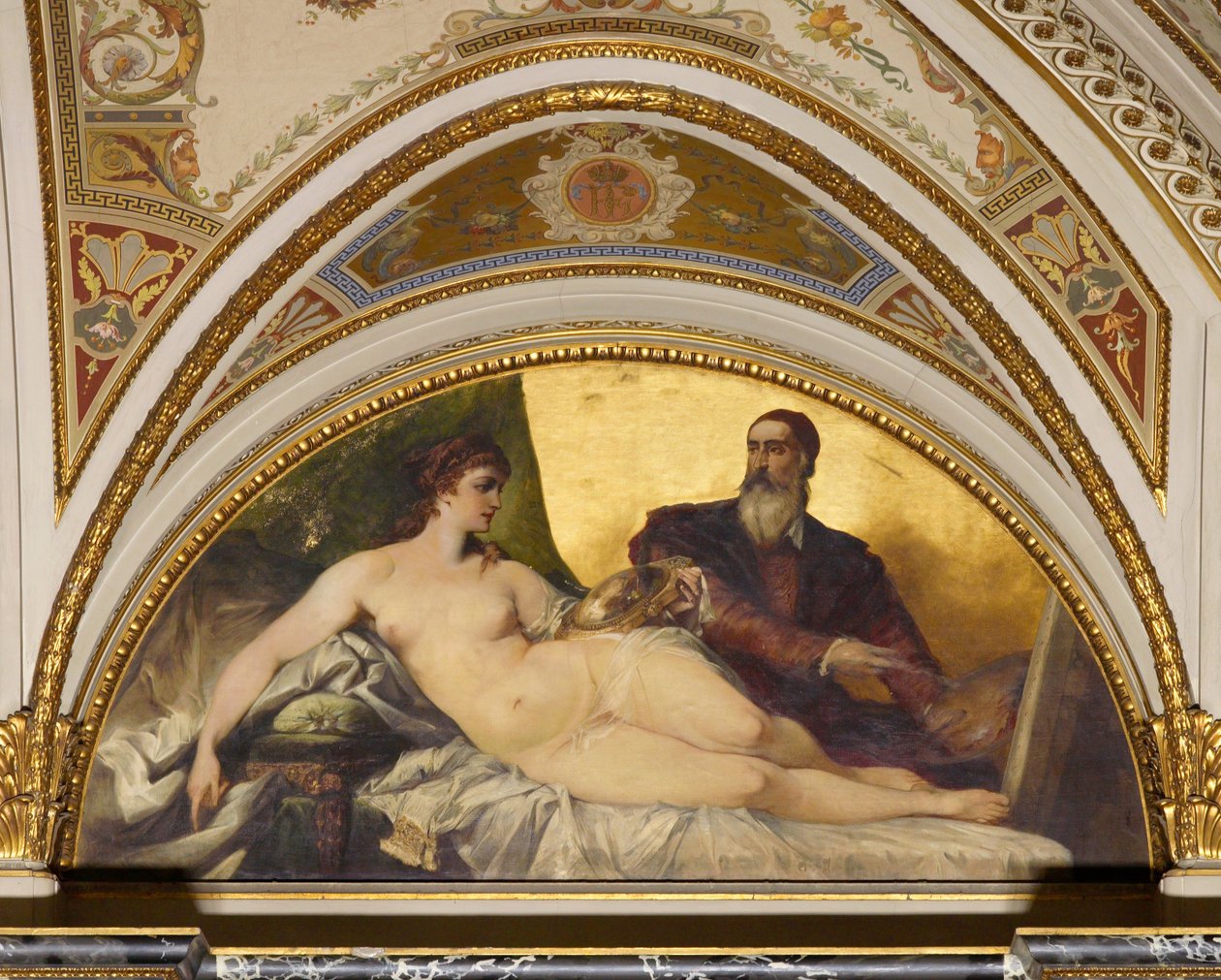 Tiziano alkotó: Hans Makart