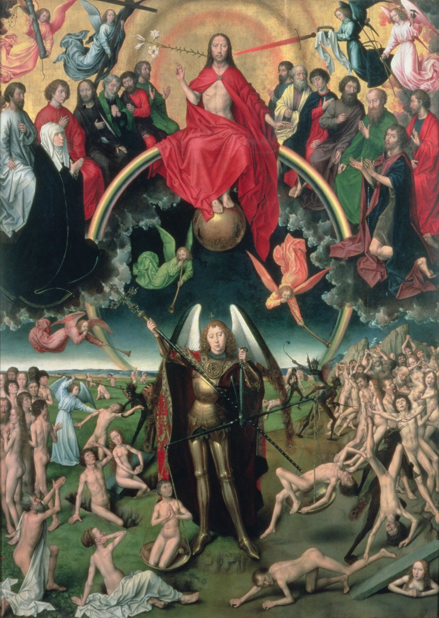 Az utolsó ítélet, 1473 (központi tanács) alkotó: Hans Memling