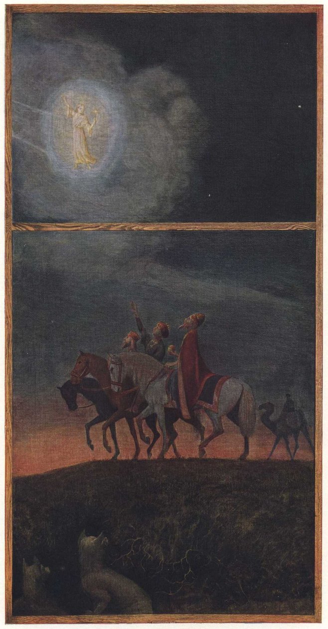 A három király angol: három bölcs ember alkotó: Hans Thoma