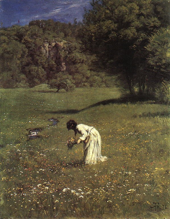 Erdei rét alkotó: Hans Thoma