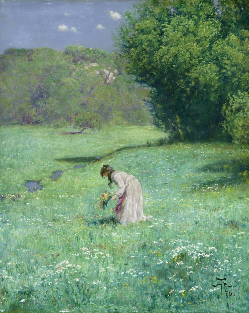 Erdőrét, 1876 alkotó: Hans Thoma