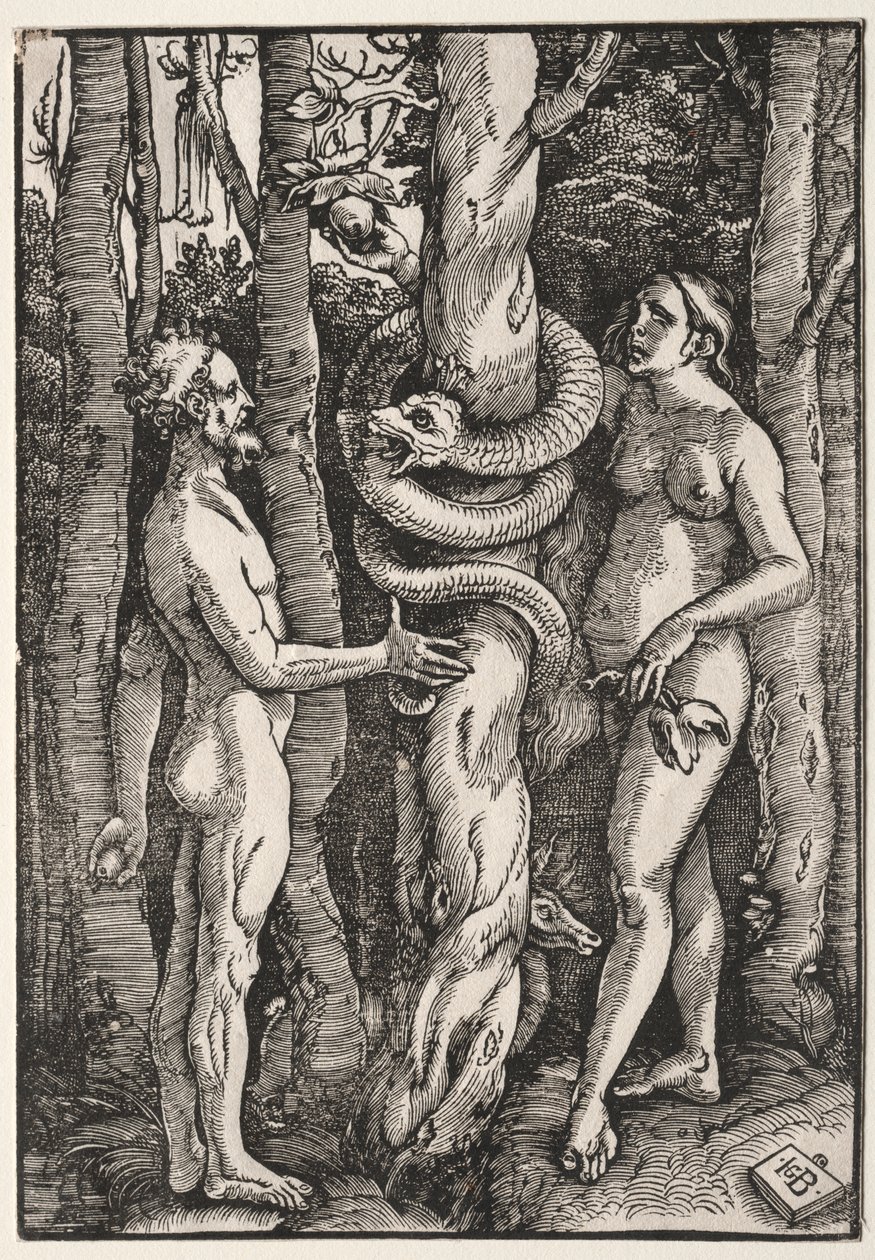 Ádám és Éva alkotó: Hans Baldung