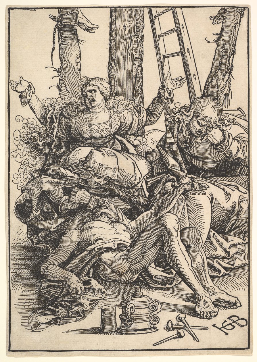 Siralom Krisztusért, 1510. alkotó: Hans Baldung