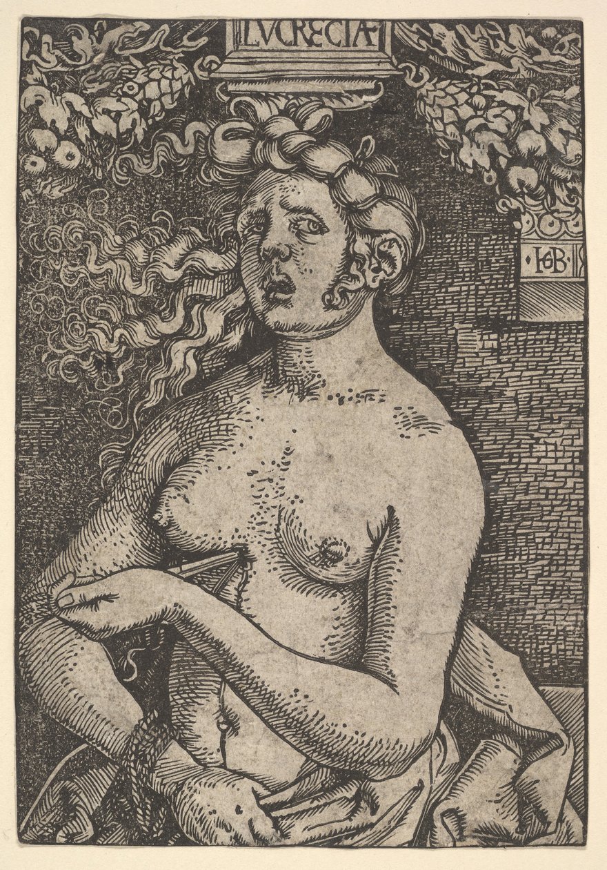 Lucretia, kb. 1519. alkotó: Hans Baldung
