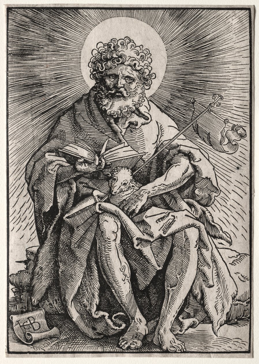 Keresztelő Szent János alkotó: Hans Baldung