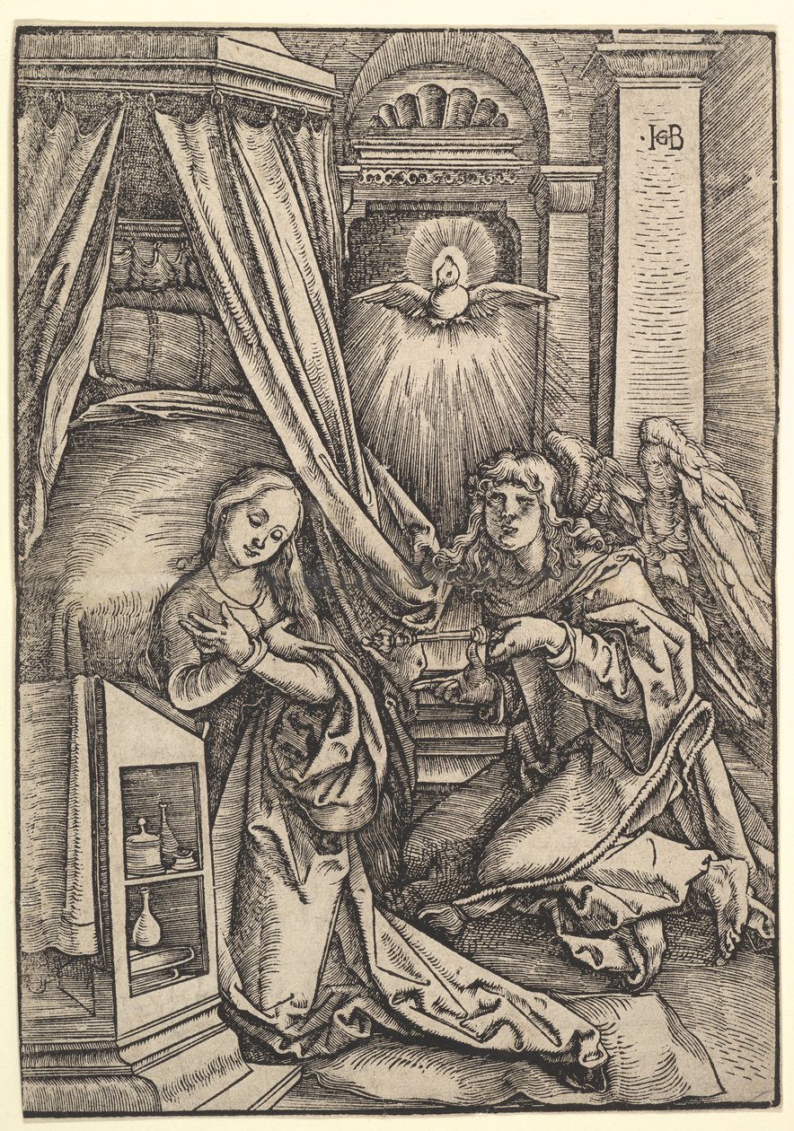 Angyali üdvözlet, 1514. alkotó: Hans Baldung