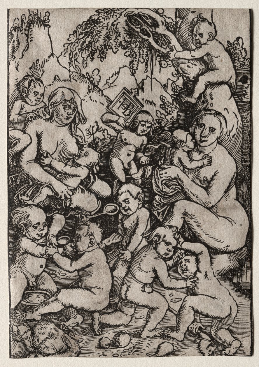 A két anya. alkotó: Hans Baldung