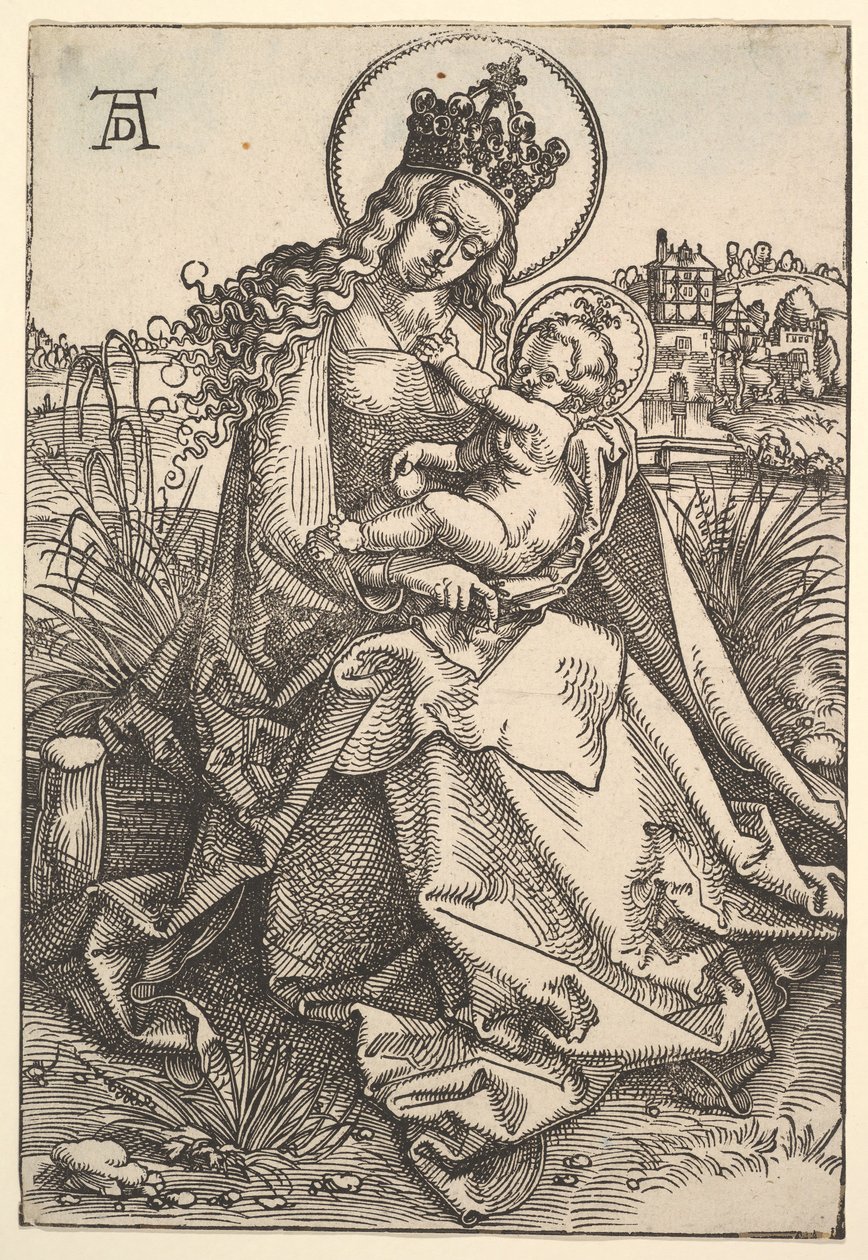 Szűz a füves parton, 1505. alkotó: Hans Baldung