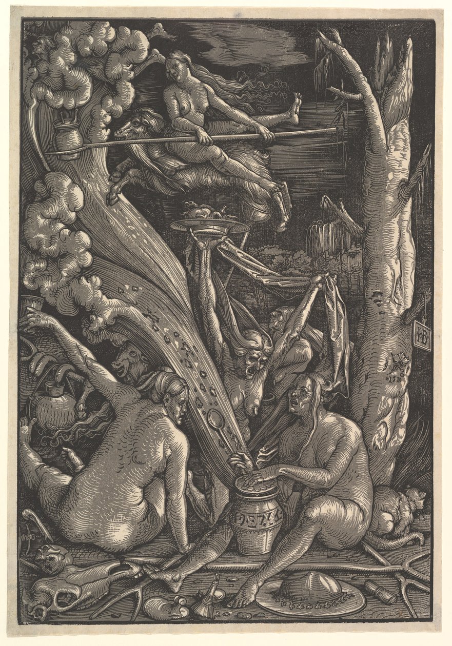 A boszorkányok, 1510. alkotó: Hans Baldung